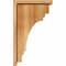 Ekena Millwork Pescadero Rough Sawn Corbel w/Backplate, Western Red Cedar, 8"W x 12"D x 20"H COR08X12X20PEC01RWR - alternate 4